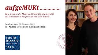 aufgeMUKt mit Andrea Götsch und Matthias Schorn