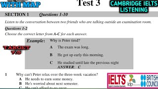 Ielts Listening Why Is Peter Tired || LATEST EDITION 2021 || BAND CHART IS IN THE DESCRIPTION