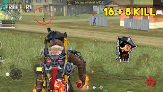 Duo vs Squad Total 24 Kill Ajjubhai and Amitbhai Must Watch Gameplay - Garena Free Fire