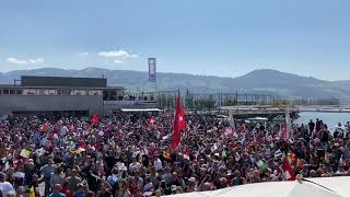 Das war die Corona-Demo in Rapperswil