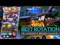 BEST ROTATION YSS AGGRESSIVE BROKEN DAMAGE++ || - mobile legends