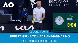 Hubert Hurkacz v Adrian Mannarino Extended Highlights (2R) | Australian Open 2022