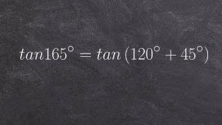 Evaluate tangent sum and difference formula