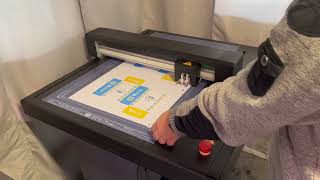 Vulcan FC500 Sample Box Flatbed Paper Cutting Creasing Cutter Plotter