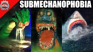 Top 10 SCARIEST Underwater Animatronics - SUBMECHANOPHOBIA
