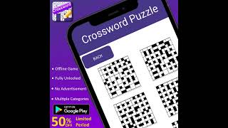 Crossword Puzzle - It Increase your knowledge base - App Warehouse