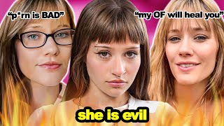 The Anti-P*rn Influencer Who Joined OF Just Got Worse