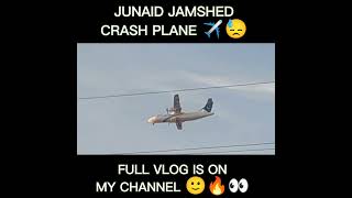 AEROPLANE ✈️ SIMILAR TO JUNAID JAMSHED CRASHED PLANE 😓 #shorts #junaidjamshed #aeroplane