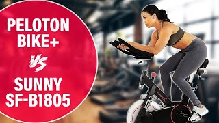 Peloton Bike+ vs Sunny SF-B1805: How Do They Compare (Which Comes Out on Top?)