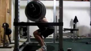 M squat set 3 335 lbs