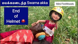 Episode#32 Ruby saved greedy Swarna and end of helmet in miniature #tinyfirewoods