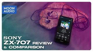 Sony ZX707 Music Player Review & WM1AM2 Comparison | Moon Audio