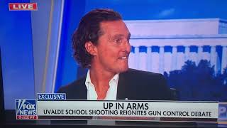 Incredible Matthew McConaughey Interview on FOX News #matthewmcconaughey #uvalde #uvaldetx