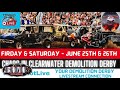 chaos in clearwater demolition derby day 2 livestream