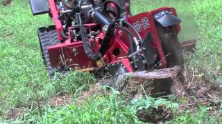 Barreto Stump Grinder Demonstration