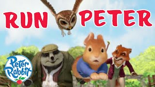 ​@OfficialPeterRabbit - ​All the Villains Chase Peter! 🦊😱🦉 | Cartoons for Kids