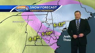 Watch: More snow this week
