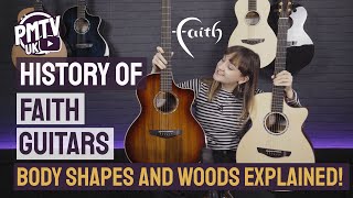 The History Of Faith Guitars & What Makes Them So Awesome - Body Shapes & Tone Woods Explained!