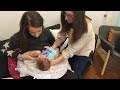 breastfeeding latch lip tapping technique