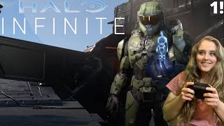 I'M GONNA CRY!!! - Halo Infinite Campaign Blind Play Through - Pt 1!