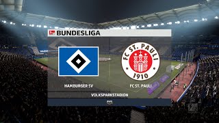 Hamburg -  St. Pauli 04  | 2. Bundesliga 2021/2022 | FIFA 21