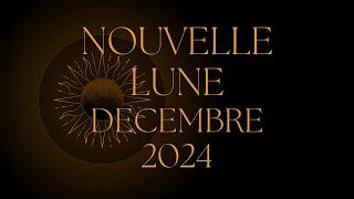 NOUVELLE LUNE CAPRICORNE DÉCEMBRE 2024 : Faites vos voeux 🙏❤️🎉✍️