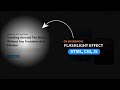 Flashlight effect on mouse move || Html CSS javascript.