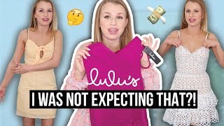 TESTING $250 WORTH OF LULU'S | First Impressions