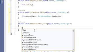 Close, Minimize, Maximize and Exit in C# | Neptune Cracker
