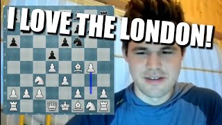 Magnus Carlsen gives a London System lesson! 👑