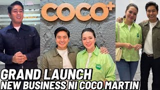 Coco Martin New Business❤️Julia Montes Sinamahan ang Asawa nasi Coco Martin sa Grand Launching