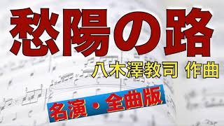 愁陽の路／八木澤教司 Sentimentale/Satoshi YAGISAWA