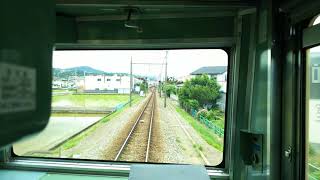 伊豆箱根鉄道駿豆線1300系🚆イエローハッピーパラダイス1301編成🚃韮山→伊豆長岡 間 前面展望🚃💨