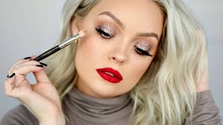 HOW TO COOL TONED HOLIDAY GLAM MAKEUP TUTORIAL