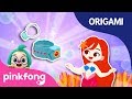 The Little Mermaid's Ring | Pinkfong Origami | Origami and Songs | Pinkfong Crafts for Children