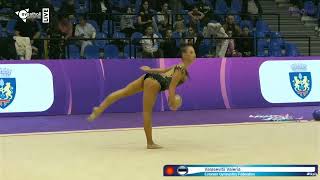 Valasevitš Valeria Estonian GFEST #FIG 23rd Irina Deleanu R Gym CupSeniors   RGI Ball Final