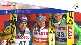 Highlights | Stoch delights his fans as he triumphs in Wisla LH #1 | FIS Ski Jumping