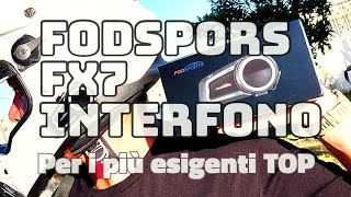 INTERFONO FX7 FODSPORTS per chi vuole il massimo @MotociclettaTeamDanieleLeva