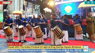 2021-11-05 Diwali Festival hosted by FICQ at King George Square, Brisbane