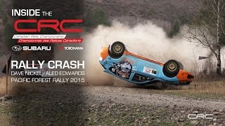 CRC in Slow Motion: Nickel crash at Pacific Forest Rally 2015