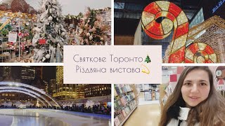 Holiday nights of lights💫Святкове Торонто⭐️Відпочиваємо з сім’єю ❤️