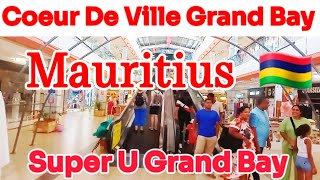 COEUR DE VILLE GRAND BAY MAURITIUS 🇲🇺 | SUPER U GRAND BAY #Mauritius #mauritiusvlog #shopping