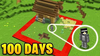I Survived 100 Days in ONE CHUNK...