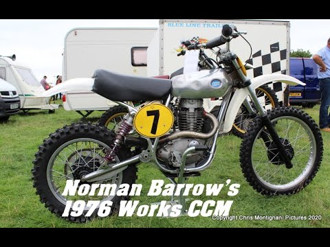 Classic off-road motorcycles "Norman Barrow's 1976 Works CCM"