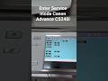 Enter service mode Canon Advance C5240