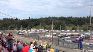 2015-08-02 Matt Mansell New Track Record at Evergreen Speedway