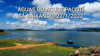 AÇUDE PACOTÍ em HORIZONTE CEARÁ TÁ BAIXANDO VEJA #açude #barragem