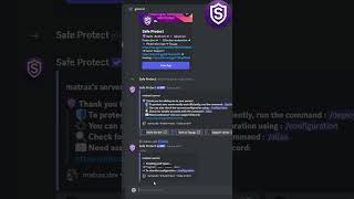 How to secure your discord server with Safe Protect. #AntiRaid #AntiSpam #AutoModeration