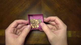 Origami Transforming Change Purse - Pure Origami