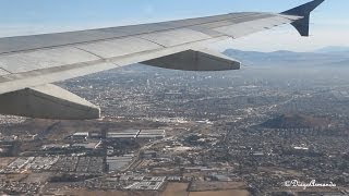 Impresionante vista aérea de Guadalajara - Delta Airlines A320 Despegue de Guadalajara con 2 vistas